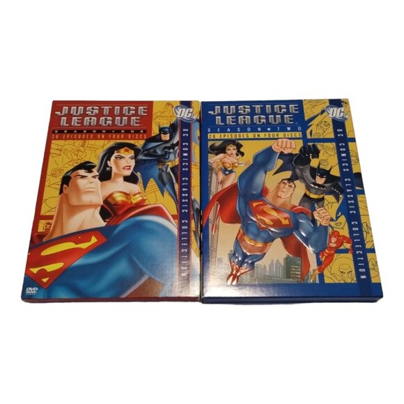 Justice League DC Comics Classic Collection Season 1 - 2 DVD‎ 4-Disc Box Set - Picture 2 of 5